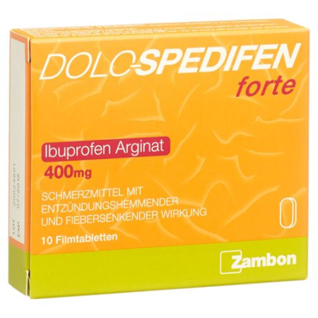 Dolo-Spedifen forte Filmtabl 400 mg de 10 pcs