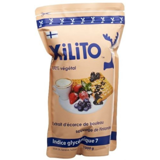 Xylitol Xilito Birkenzucker PLV ហ្វាំងឡង់ 1 គីឡូក្រាម