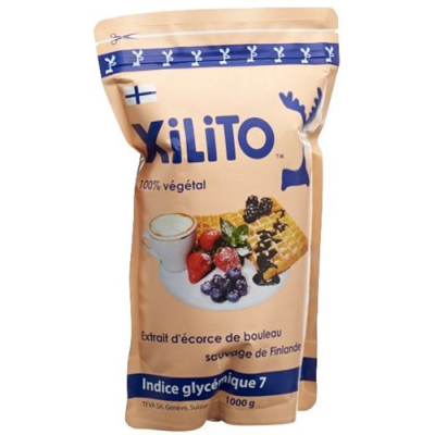 Xylitol xilito birkenzucker plv finland 1 kg