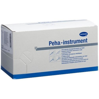 Pinzas Peha-Instrument estándar quirúrgicamente rectas 25 uds.