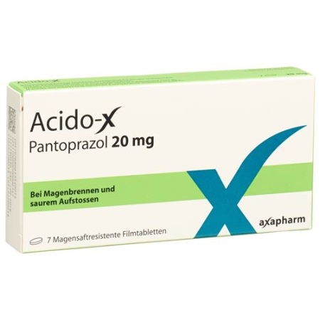 Acido-X Filmtablet 20 mg of 7 pcs