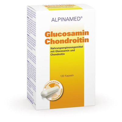 Alpinamed glucosamine chondroitin 120 כמוסות