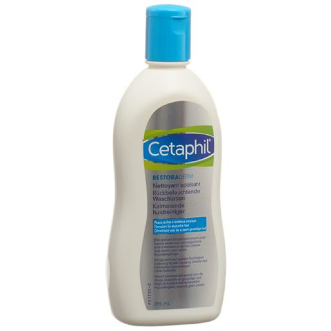 Cetaphil Restoraderm Moisturizing Wash Lotion 295 ml