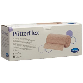 Putter Flex bandage 8cmx5m 10 pcs