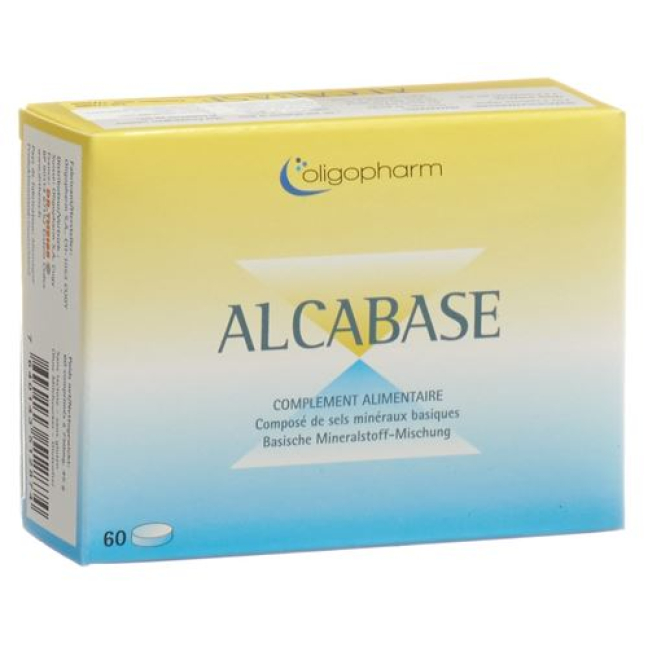 Alcabase tabletės Blist 60 vnt