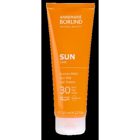 Börlind sun sun milk fator de proteção solar 30 tubo Tb 125 ml