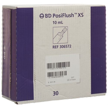 Système de rinçage BD PosiFlush XS NaCl 0,9 % 30 Fertspr 10 ml