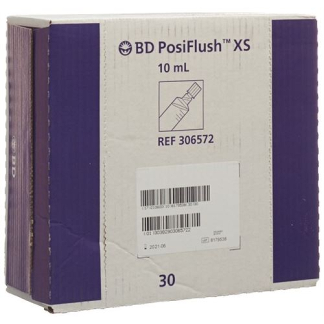 Sistema de lavagem BD PosiFlush XS NaCl 0,9% 30 Fertspr 10 ml