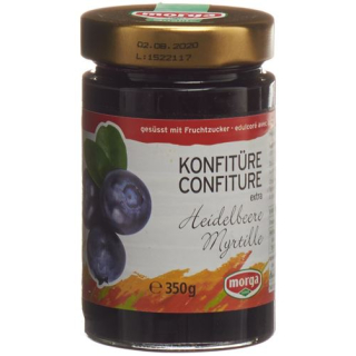 MORGA jam blueberry fruitz 350 g