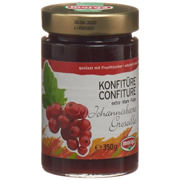 MORGA jam currant Mark Fruchtz 350 ក្រាម។