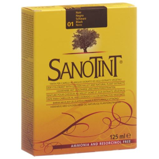 צבע שיער Sanotint 01 שחור