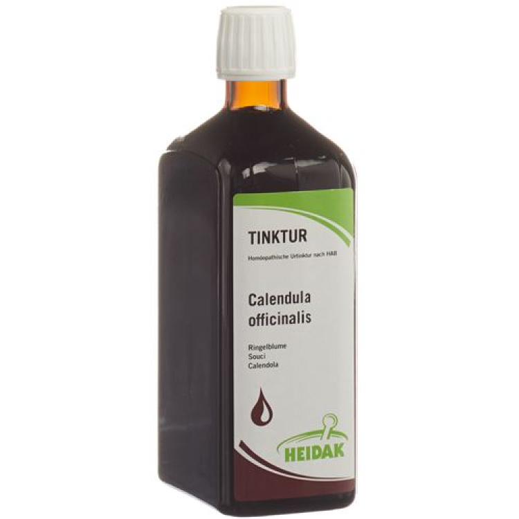 HEIDAK Tinctuur Calendula officinalis Fles 500 ml