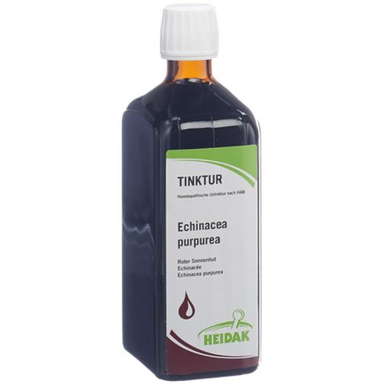 HEIDAK tinktúra Echinacea purpurea fľaša 500 ml