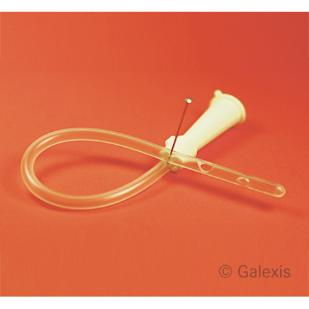 Qualimed Woman Catheter CH14 18cm PVC-Sterile 100 pcs