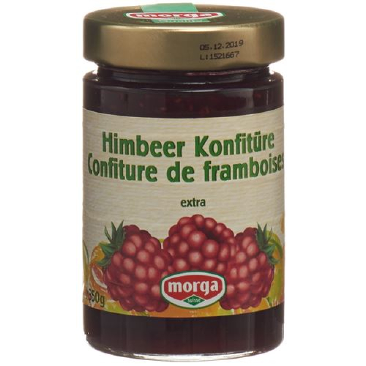 MORGA mermelada de frambuesa 350 g