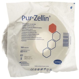 Pur-Zellin Tuper 4x5cm steriel 500 st