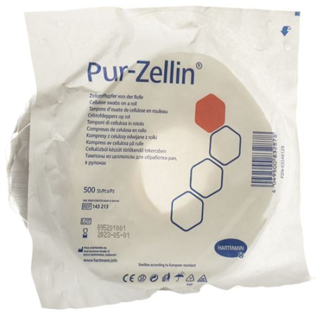 Pur-Zellin Tuper 4x5cm stérile 500 pcs