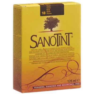 Sanotint hair color 18 mink blonde