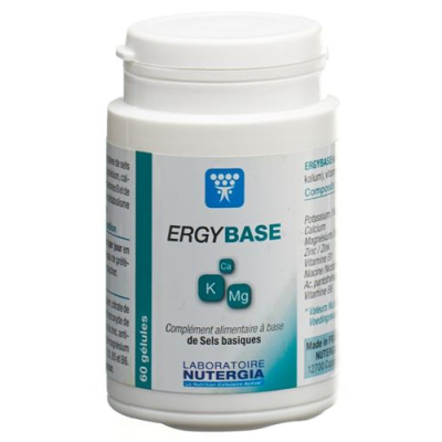 Nutergia ergybase gélules 60 stk