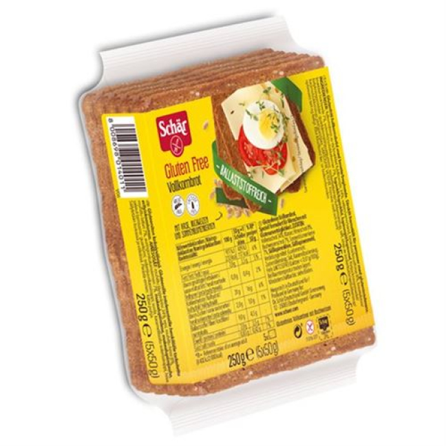 SCHÄR Solena pão integral sem glúten 250 g