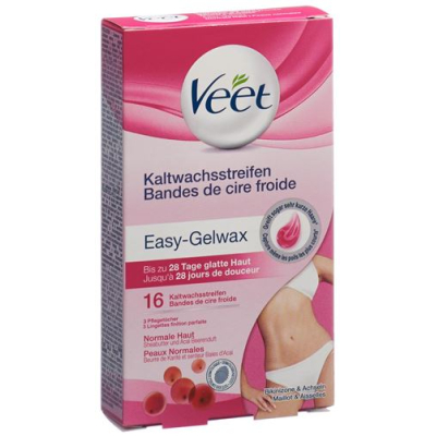 ביקיני veet kaltwachsstreifen בתי שחי 16 חלקים