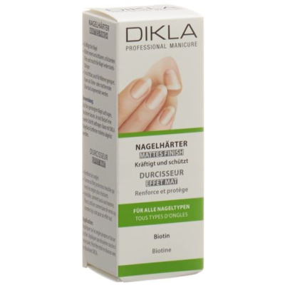 Diklah nagelverharder matte finish fl 12 ml