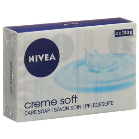 Nivea Crema Sapone Soft Duo 2 x 100 g