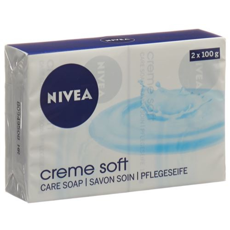 Nivea krem ​​sovuni Soft Duo 2 x 100 g