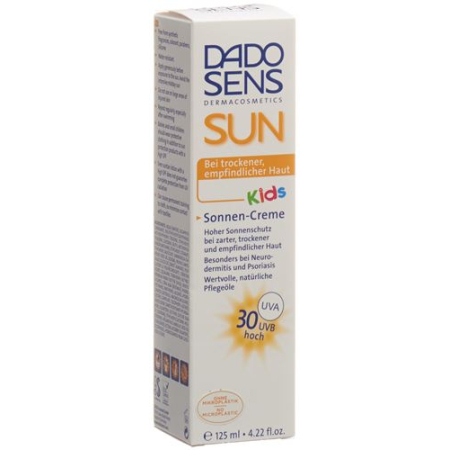 Dado Sens Sun Sun Cream Kids Sun Protection Factor 30 125 ml