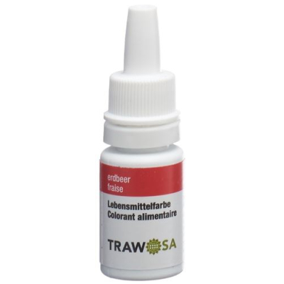 Trawosa qida boyası çiyələk 10 ml