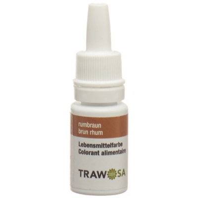 Trawosa qida boyası rumbraun 10 ml