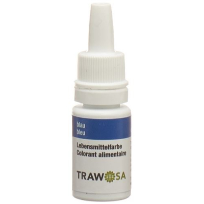 Trawosa matfärg blå 10 ml