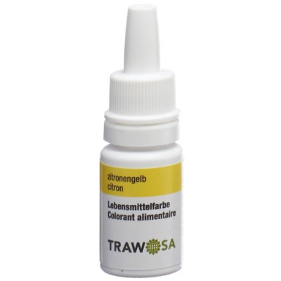 Trawosa matfärgning citrongul 10 ml