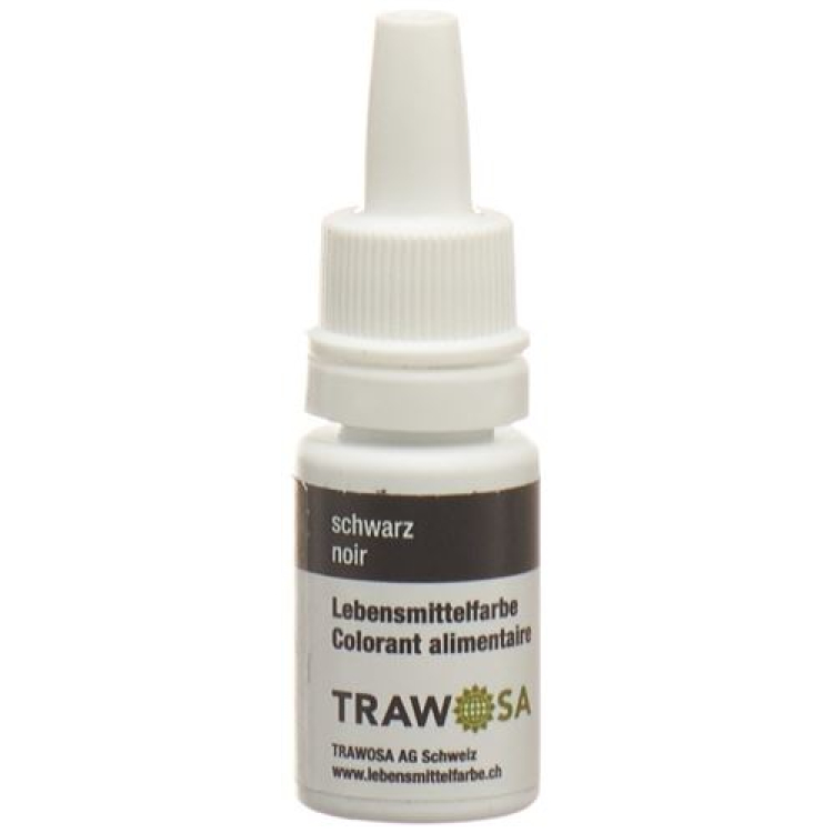 Trawosa prehrambena boja crna 10 ml