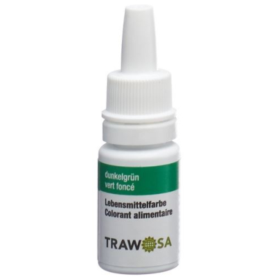 Trawosa matfarge mørkegrønn 10 ml