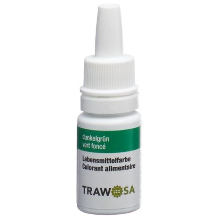 Trawosa matfarge mørkegrønn 10 ml