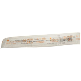 Qualimed female catheter CH10 18cm PVC sterile