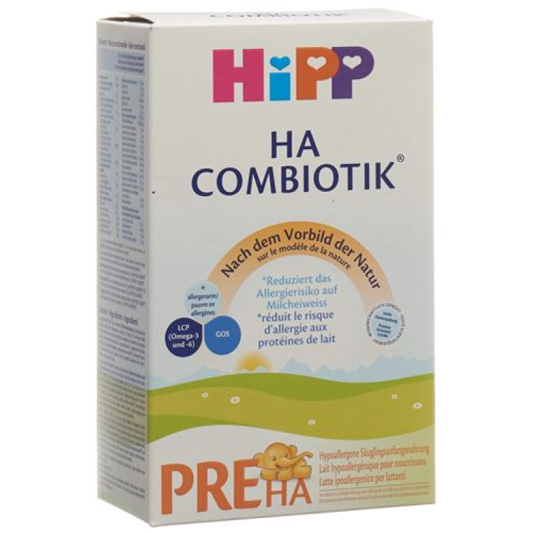 Hipp HA PRE kaavat Combiotik 500 g