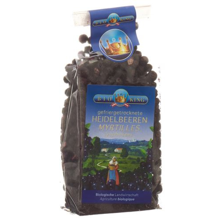 Bioking blueberries ស្ងួត 40 ក្រាម។