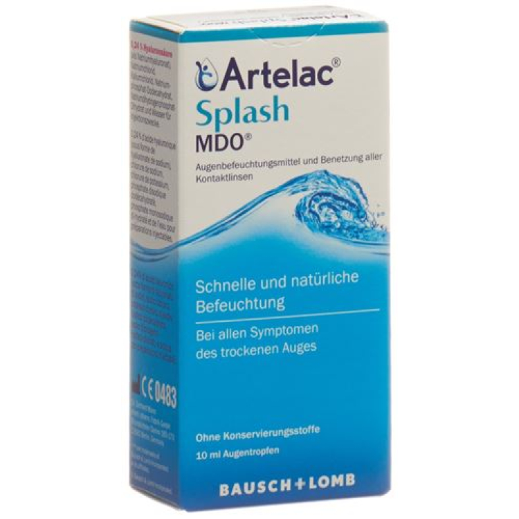 Artelac Splash MDO Gd Opht FL 10 ml