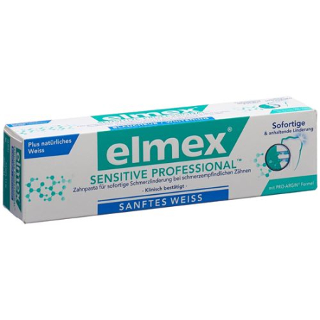 خمیر دندان سفید کننده حرفه ای elmex 75 میلی لیتر
