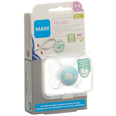 Mam perfect pacifier silicone 0-6 ខែ