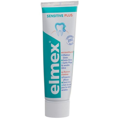 משחת שיניים elmex sensitive tube 75 מ"ל