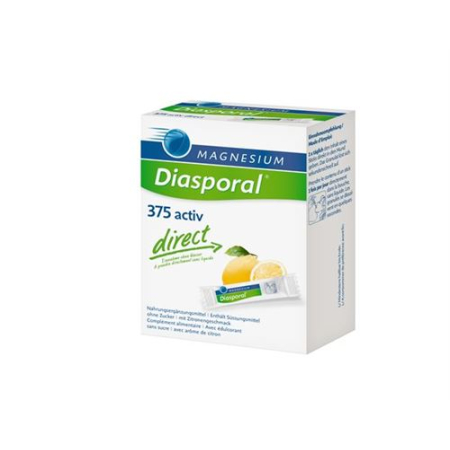 Magnesium Diasporal Active Direct Lemon 20 palčk