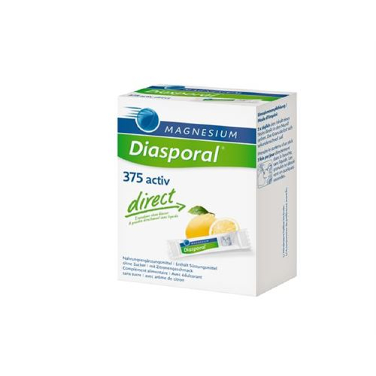 Magnesium Diasporal Active Direct Cytryna 20 szt