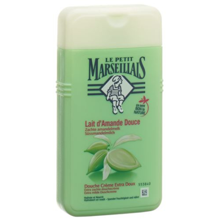 Le Petit Marseillais Dusj Søt Mandelmelk 250 ml