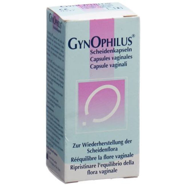Gynophilus vaginální kapsle 14 kusů