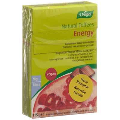 A. vogel natural energy toffees granulesaatappel 115 g