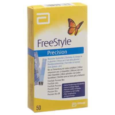 បន្ទះតេស្តភាពជាក់លាក់ abbott freestyle 50 pcs