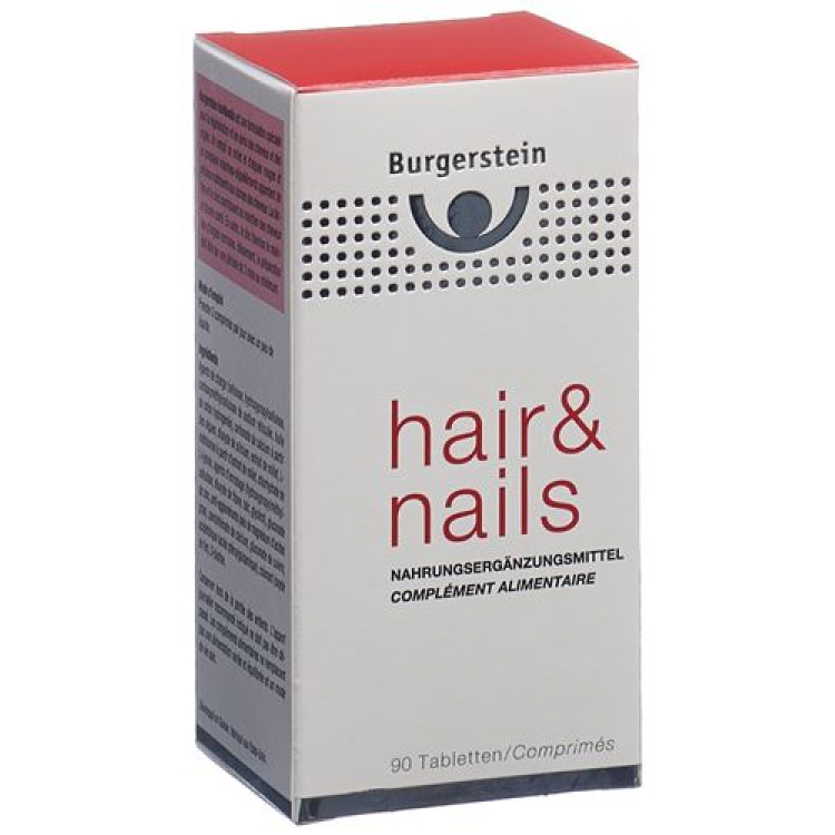 Burgerstein Hair and Nails 90 tableta